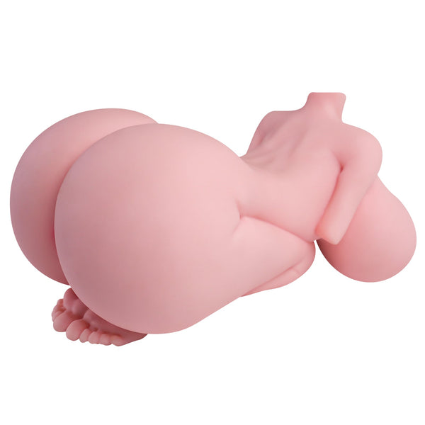 Nara: Fat Ass Doggy Style Realistic Vaginal Torso with Anal Sex Toys and Foot Fetish Details