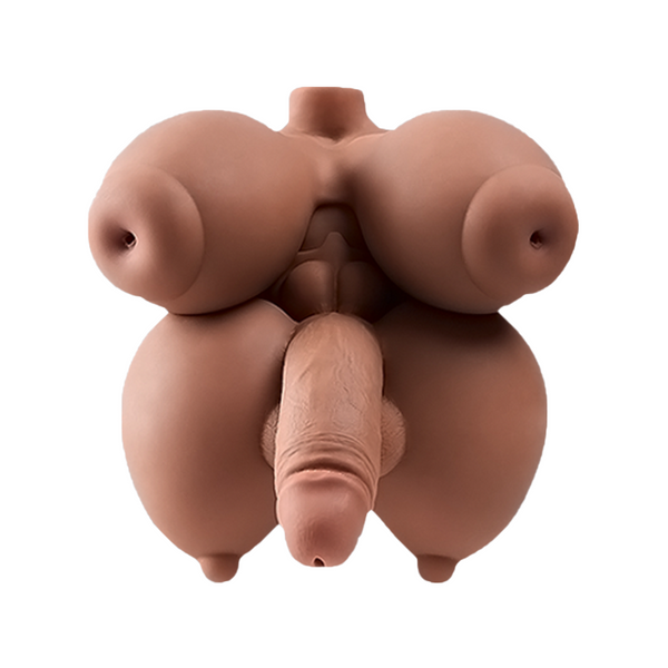 Nyra Titania:Futa Torso Nipple Penetration Huge Breast Sex Doll