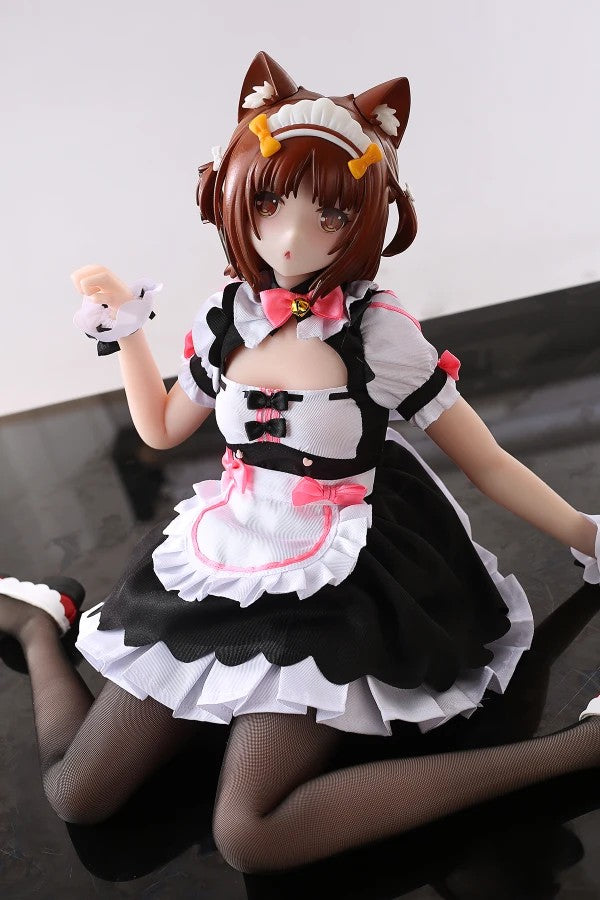 Maid Cat girl-Free Clothes Anime NEKOPARA Silicone Sex Toy Azuki 65cm